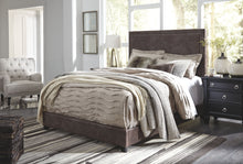 Load image into Gallery viewer, Dolante - Brown - Queen Upholstered Bed
