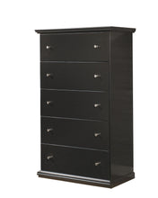 Load image into Gallery viewer, Maribel - Black - Five Drawer Chest