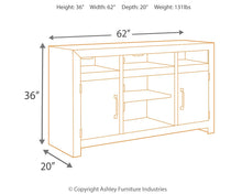Load image into Gallery viewer, Sommerford - Brown - LG TV Stand w/Fireplace Option
