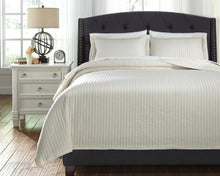 Load image into Gallery viewer, Raleda - Buff - Queen Coverlet Set