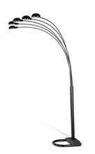 Load image into Gallery viewer, 5-light Floor Lamp Satin Black