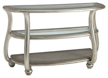 Load image into Gallery viewer, Coralayne - Silver Finish - Sofa Table