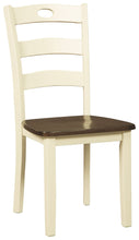 Load image into Gallery viewer, Woodanville - Cream/Brown - Dining Room Side Chair (2/CN)