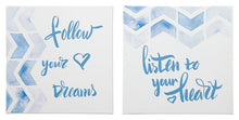 Load image into Gallery viewer, Ellis - Teal/White - Wall Art Set (2/CN)