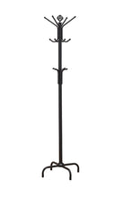 Load image into Gallery viewer, 12-hook Coat Rack Black