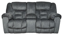 Load image into Gallery viewer, Capehorn - Granite - DBL Rec Loveseat w/Console