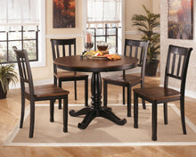Load image into Gallery viewer, Owingsville - Black/Brown - Dining Room Side Chair (2/CN)