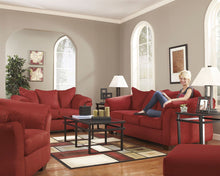 Load image into Gallery viewer, Darcy - Salsa - 5 Pc. - Sofa, Loveseat, Chair, Ottoman, Laney Table Set