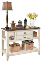 Load image into Gallery viewer, Whitesburg - Brown/Cottage White - Dining Room Server