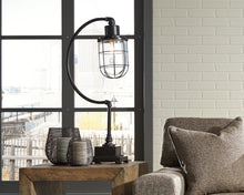 Load image into Gallery viewer, Jae - Antique Black - Metal Desk Lamp (1/CN)