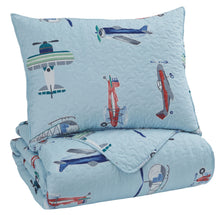 Load image into Gallery viewer, McAllen - Multi - Twin Quilt Set