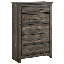 Load image into Gallery viewer, Ridgedale Collection - Ridgedale 5-drawer Chest Weathered Dark Brown