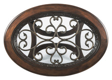 Load image into Gallery viewer, Norcastle - Dark Brown - Oval Cocktail Table