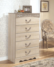 Load image into Gallery viewer, Catalina - Antique White - Five Drawer Chest