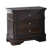 Load image into Gallery viewer, Cambridge Collection - Cambridge 3-drawer Rectangular Nightstand Cappuccino