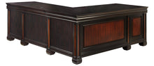Load image into Gallery viewer, Tate Collection - Tate L-shaped Office Desk Espresso And Chestnut