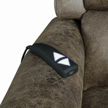 Load image into Gallery viewer, Living Room : Power Lift Recliner - Brown - Power Lift Recliner Brown
