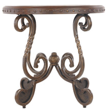 Load image into Gallery viewer, Rafferty - Dark Brown - Round End Table