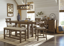 Load image into Gallery viewer, Moriville - Beige - Double UPH Bench (1/CN)