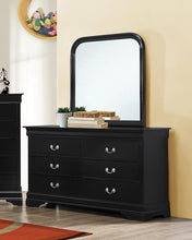Load image into Gallery viewer, Louis Philippe Collection - Louis Philippe Black Six-drawer Dresser