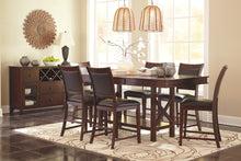 Load image into Gallery viewer, Collenburg - Dark Brown - Upholstered Barstool (2/CN)