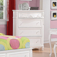 Load image into Gallery viewer, Caroline Collection - Caroline 4-drawer Rectangular Chest White