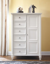 Load image into Gallery viewer, Prentice - White - Door Chest