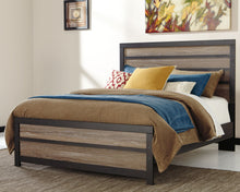 Load image into Gallery viewer, Harlinton - Warm Gray/Charcoal - King Panel Bed