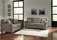 Load image into Gallery viewer, Tibbee - Slate - 3 Pc. - Sofa, Loveseat, Frostine Table Set