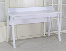 Load image into Gallery viewer, Paiter Writing Desk With Power Outlet White