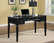 Load image into Gallery viewer, Constance Collection - Constance Writing Desk With Power Outlet Black