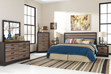 Load image into Gallery viewer, Harlinton - Warm Gray/Charcoal - King Panel Headboard