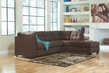 Load image into Gallery viewer, Maier - Walnut - Left Arm Facing Corner Chaise, Right Arm Facing Sofa, Accent Ottoman