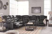 Load image into Gallery viewer, Vacherie - Salsa - Reclining Sofa, Wedge, Double Reclining Loveseat with Console Sectional