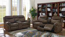 Load image into Gallery viewer, Sawyer Motion Collection - Macchiato - Sawyer Transitional Light Brown Two-piece Living Room Set