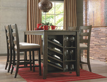 Load image into Gallery viewer, Rokane - Brown - RECT Counter Table w/Storage