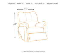 Load image into Gallery viewer, Darcy - Stone - Rocker Recliner
