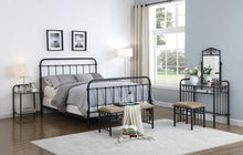 Load image into Gallery viewer, Livingston Collection - Livingston Eastern King Panel Metal Bed Dark Bronze