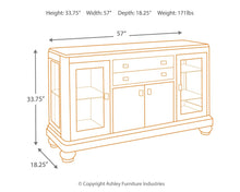 Load image into Gallery viewer, Coralayne - Silver - Dining Room Server