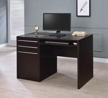 Load image into Gallery viewer, Halston Desk - Halston 3-drawer Rectangular Connect-it Office Desk Cappuccino