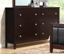 Load image into Gallery viewer, Carlton Collection - Carlton 6-drawer Rectangular Dresser Cappuccino