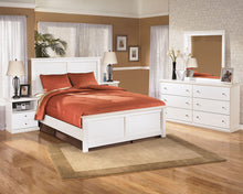 Load image into Gallery viewer, Bostwick Shoals - White - 5 Pc. - Dresser, Mirror, Queen Panel Bed