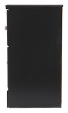 Load image into Gallery viewer, Shay - Almost Black - Two Drawer Night Stand