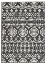 Load image into Gallery viewer, Jicarilla - Black/Cream/Gray - Large Rug